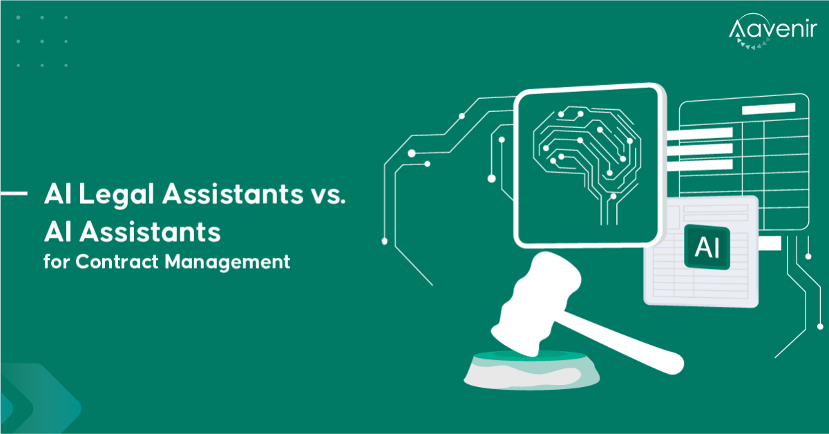 AI Legal Assistants vs AI Assistants for Contract Management