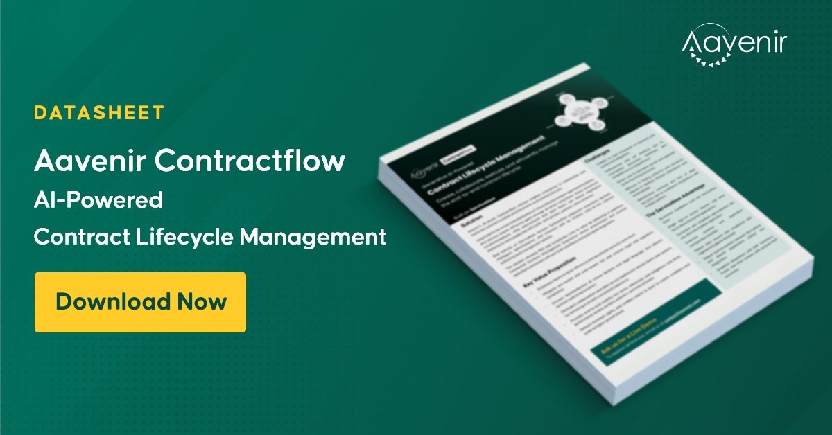 Datasheet for Aavenir Contractflow