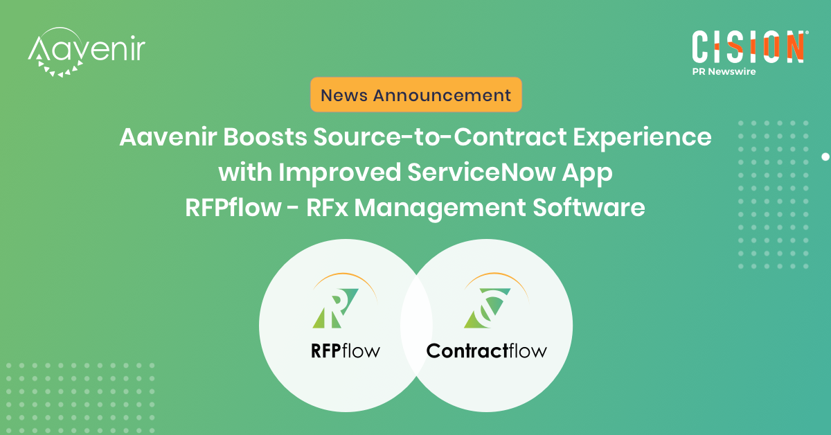 aavenir boosts source-to-contract experience