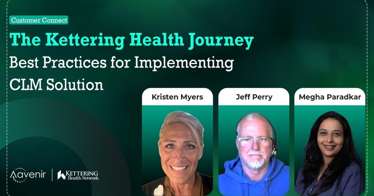 Best Practices for CLM Solution Implementation The Kettering Health Journey