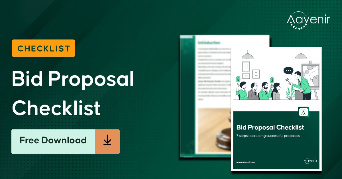 Bid Proposal Checklist