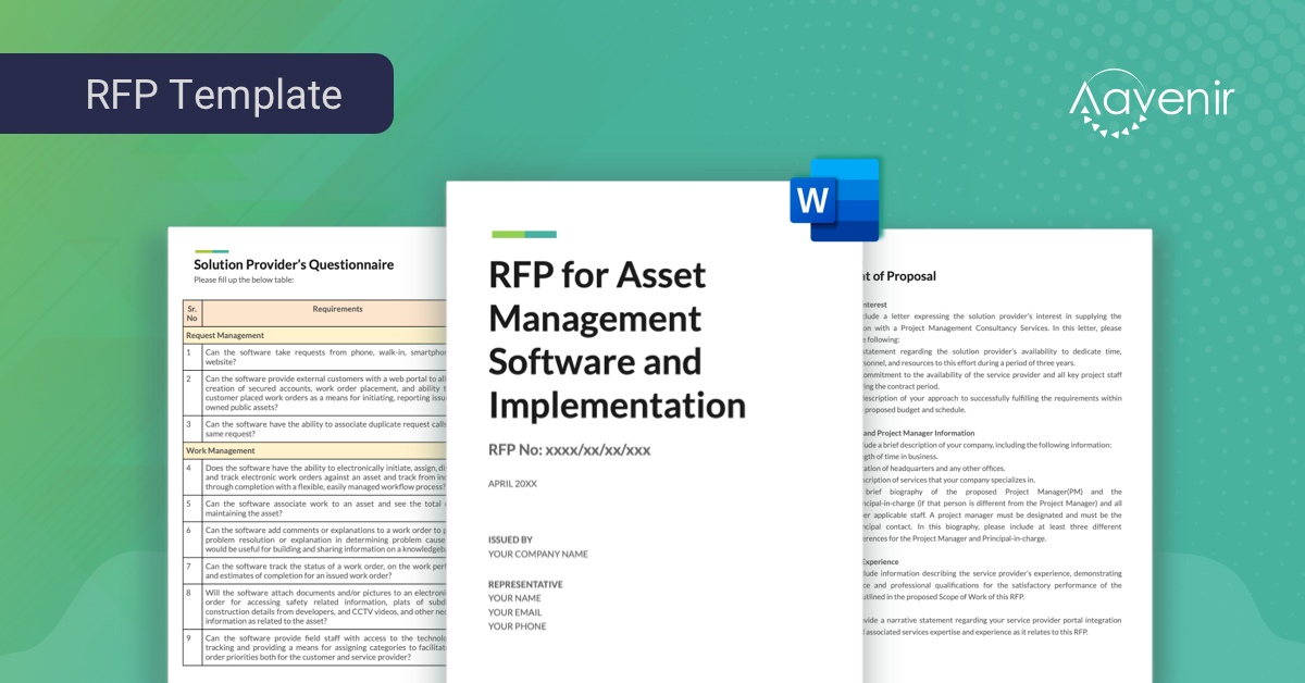RFP-Template-asset-management-software-implementation