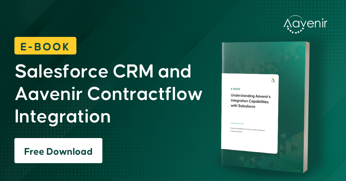 E-Book Salesforce CRM and Aavenir Contractflow Integration