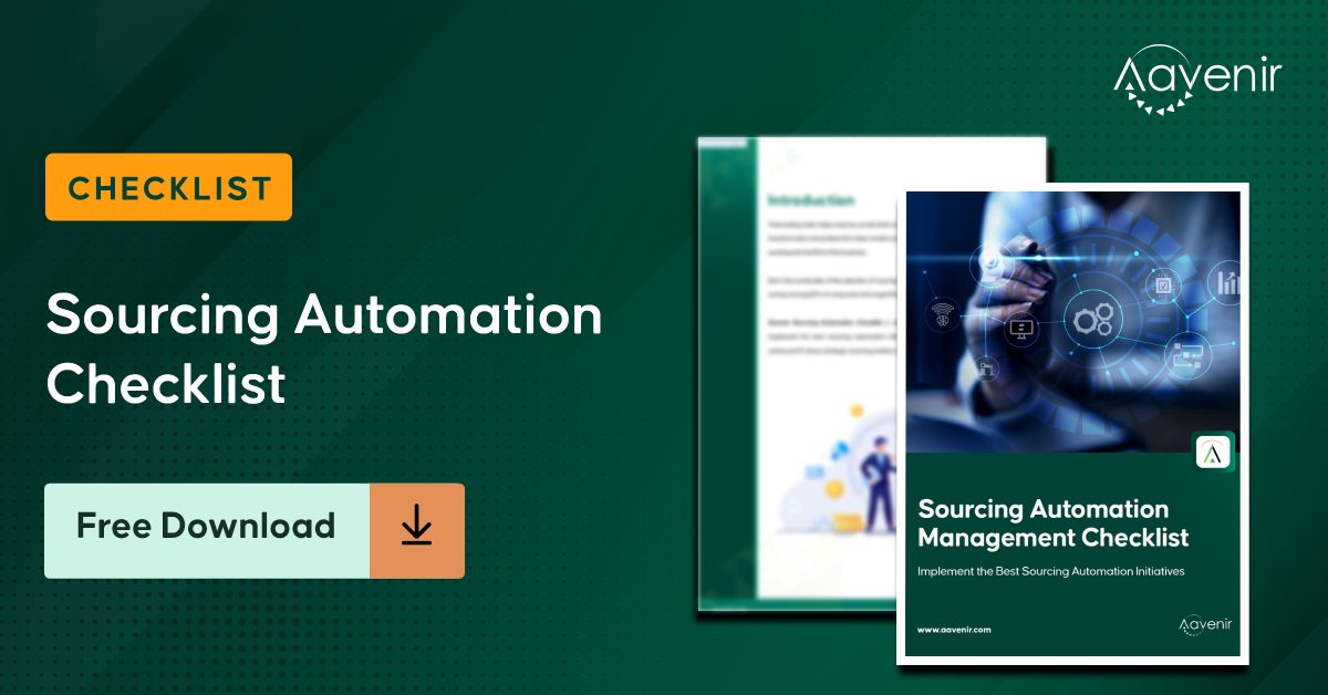 Sourcing Automation Checklist